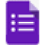 Google Forms logo